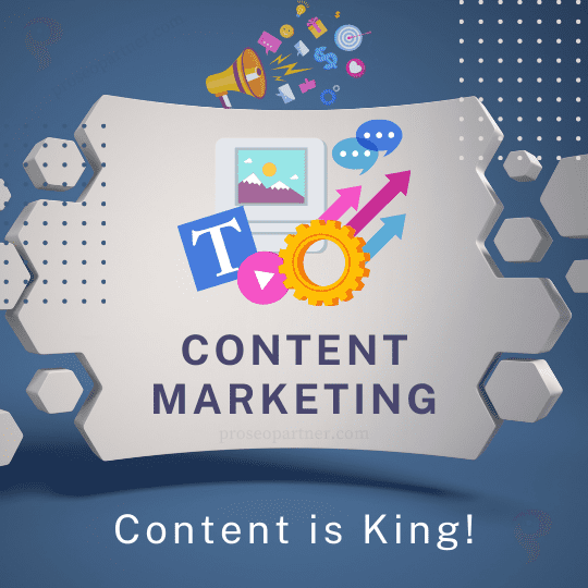 Content Marketing (CTM) Service Logo by Pro SEO Partner