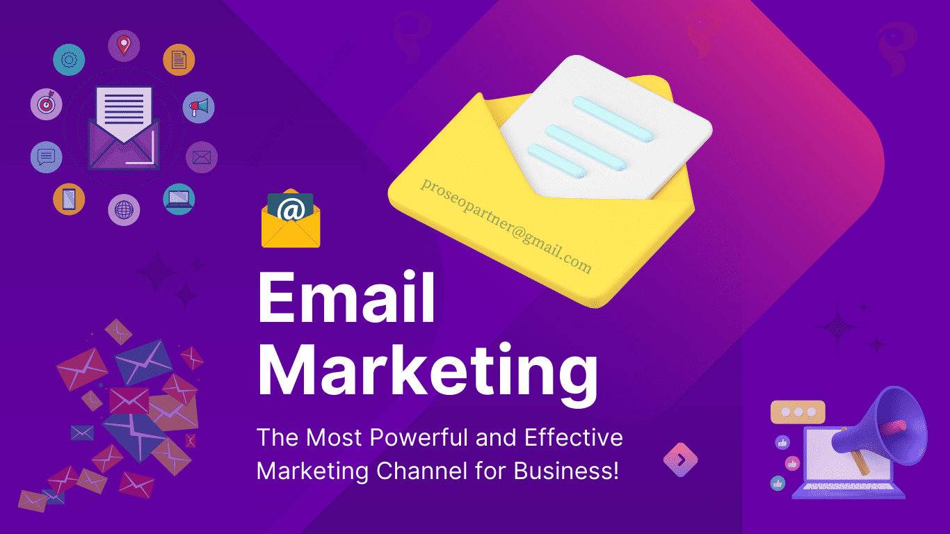 Email Marketing (EMM) Service Banner - Pro SEO Partner