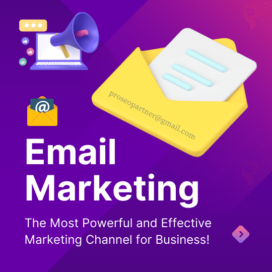 Email Marketing (EMM) Service Logo - Pro SEO Partner