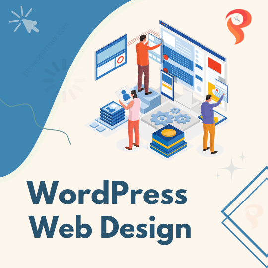 WordPress Website Design (WWD) Service Logo by Pro SEO Partner